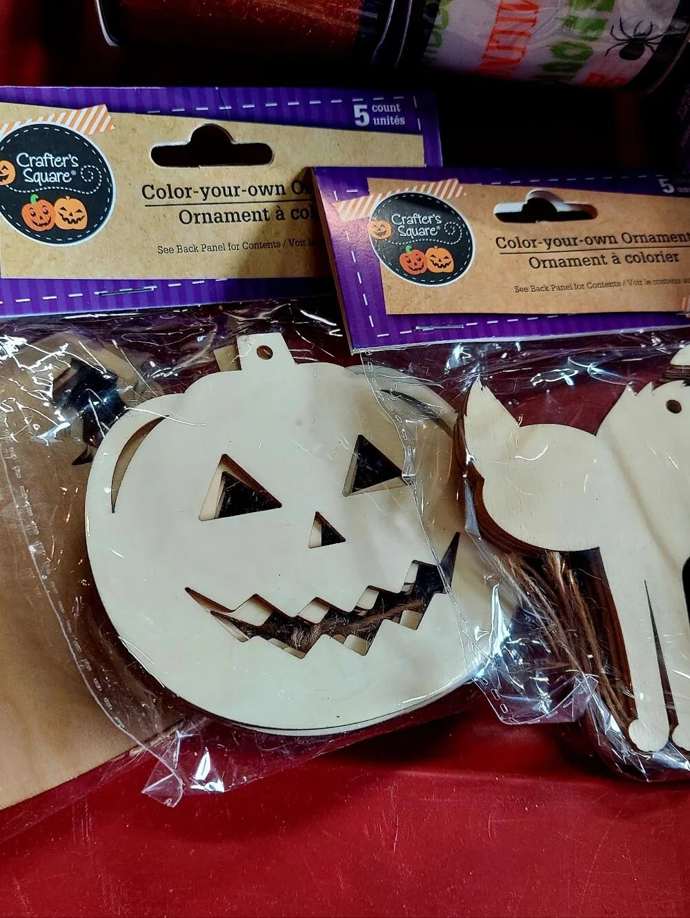 Halloween Decorative Ribbon And Crafts Bundle
